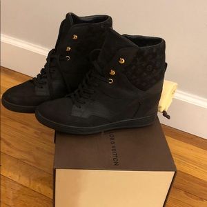 Lv wedge sneakers authentic